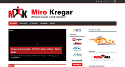 Desktop Screenshot of kregar.trisport-klub.si